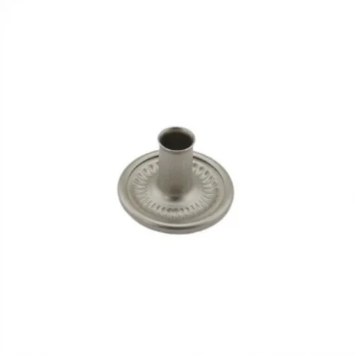 Alfa S Spring Snap Button Post Part With Capped Vt2 - Mat Free Nikel