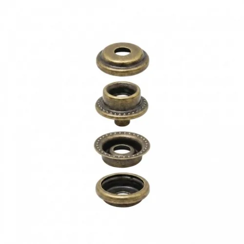 Mını 61 Press Snap Button Double Stud Part - Antik Sarı