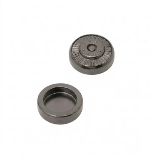 Tr 200 Snap Button Socket Part - Siyah Free Nikel