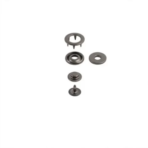 Tr 1000 Snap Button 15 Mm - Siyah Free Nikel