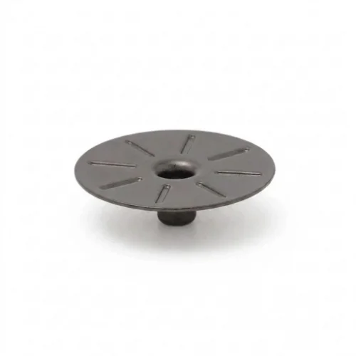 12 Mm Gizli Kapak Parça Desenli - Siyah Free Nikel