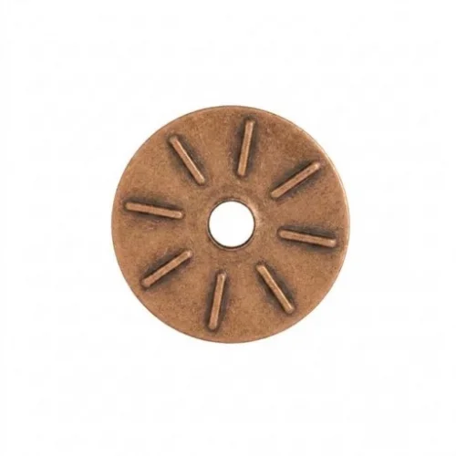 12 Mm Gizli Kapak Parça Desenli - Bakır Oksit