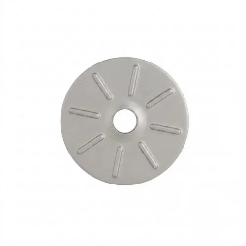 16 Mm Hıdden Cap Wıth Patterned Part - Mat Free Nikel