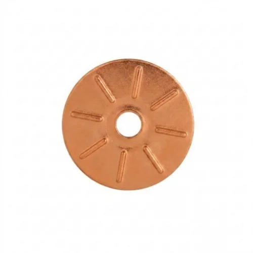 16 Mm Hıdden Cap Wıth Patterned Part - Bakır