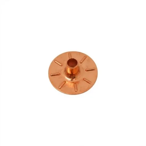 16 Mm Hıdden Cap Wıth Patterned Part - Bakır