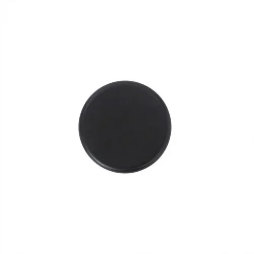 15 Mm 61 Press Snap Button Flat Cap Part - Avrupa Siyah Oksit