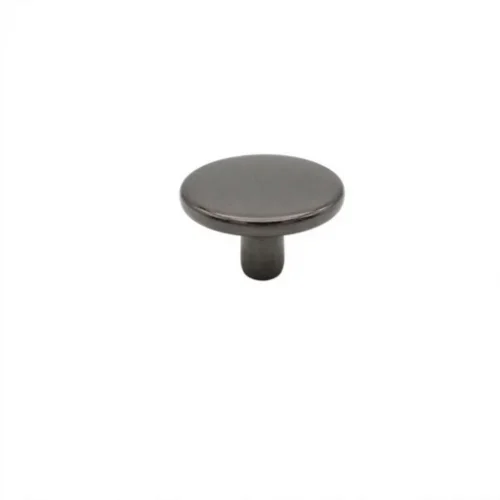 15 Mm 61 Press Snap Button Long Cap Part - Siyah Free Nikel