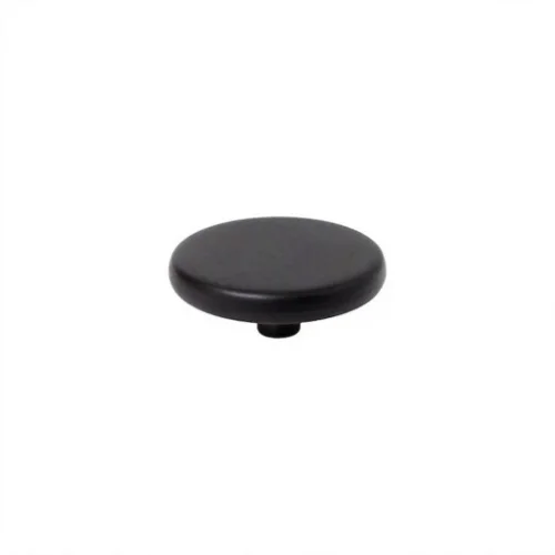15 Mm 61 Press Snap Button Coın Cap Part - Avrupa Siyah Oksit