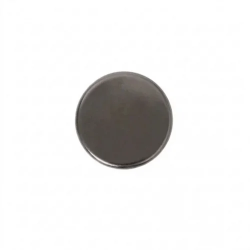 15 Mm 61 Press Snap Button Coın Cap Part - Siyah Free Nikel