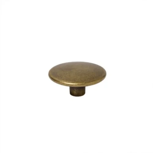 17 Mm 61 Press Snap Button Cap Part - Antik Sarı