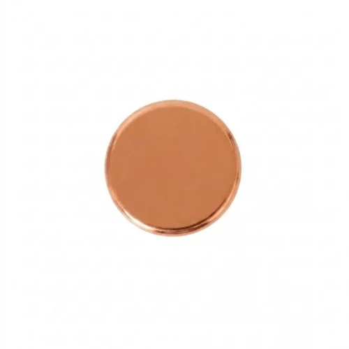 17 Mm 61 Press Snap Button Coın Cap Part - Bakır