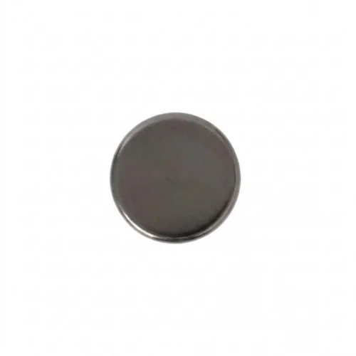 20 Mm 61 Press Snap Button Cap Part - Siyah Free Nikel