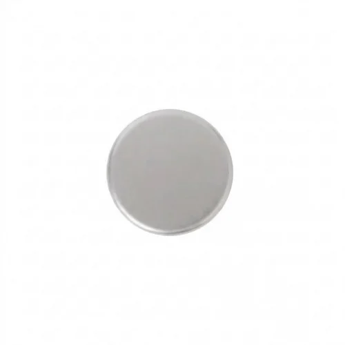 20 Mm 61 Press Snap Button Flat Cap Part - Mat Free Nikel