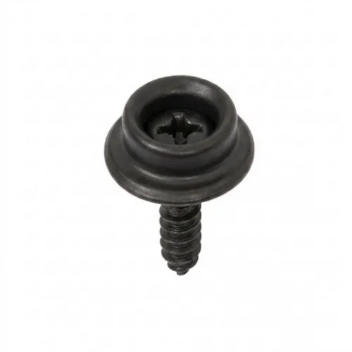 Maxı Pres Snap Button Screw Stud Part - Avrupa Siyah Oksit