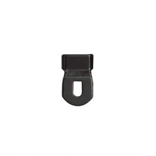 010-1 Hole Type Trouser Hook Part - Avrupa Siyah Oksit