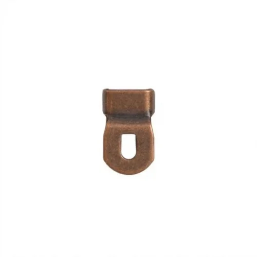 010-1 Hole Type Trouser Hook Part - Bakır Oksit