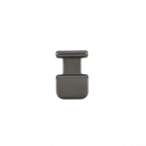 101-2 Trouser Hook Part - Siyah Free Nikel