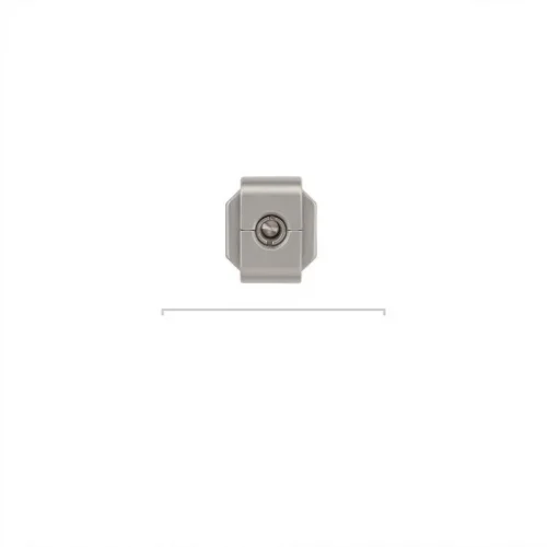 102-1 Hole Type Trouser Hook Part - Mat Free Nikel