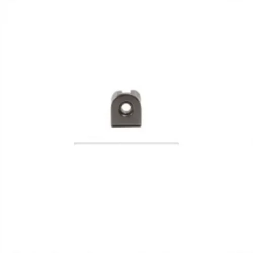 102-2 Hole Type Trouser Hook Part - Siyah Free Nikel