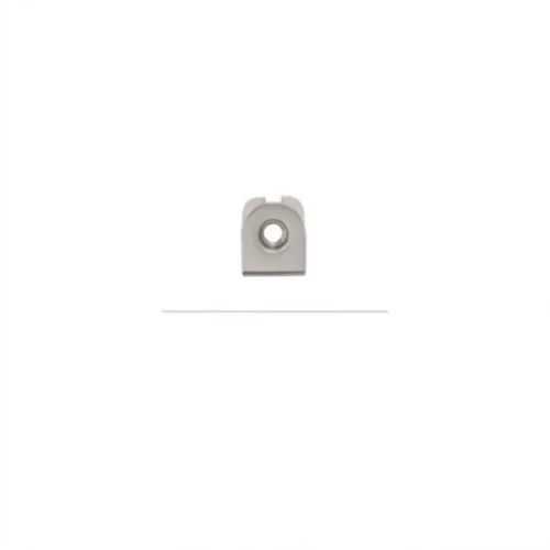 102-2 Hole Type Trouser Hook Part - Mat Free Nikel