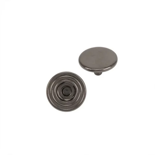 102-3 Trouser Hook Capped Post Part  - Siyah Free Nikel