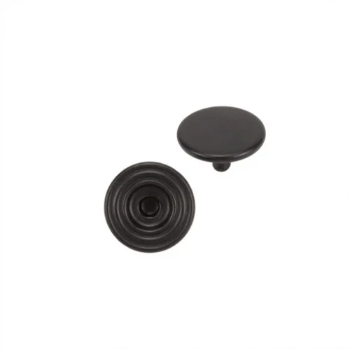 102-3 Trouser Hook Capped Post Part  - Avrupa Siyah Oksit