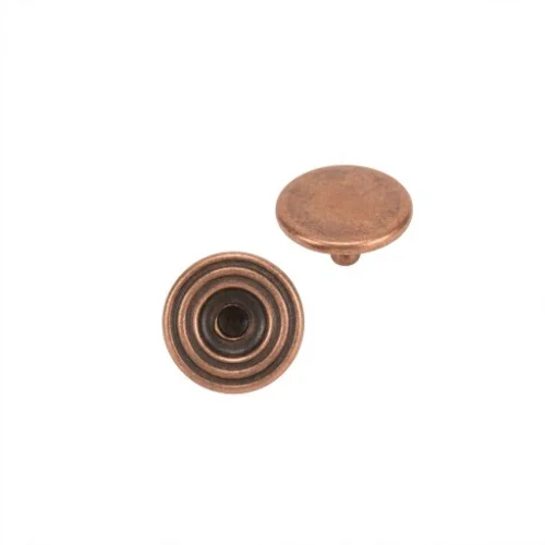 102-3 Trouser Hook Capped Post Part  - Bakır Oksit