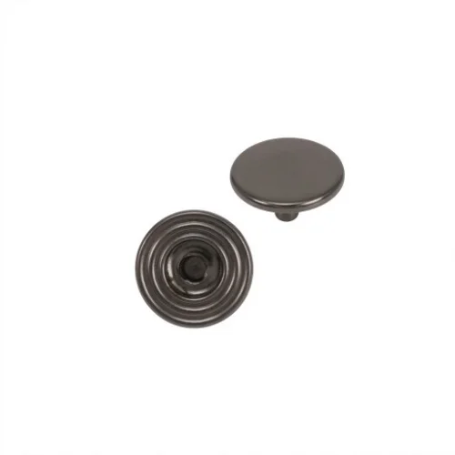 102-3 Trouser Hook Capped Post Part  - Siyah Nikel*