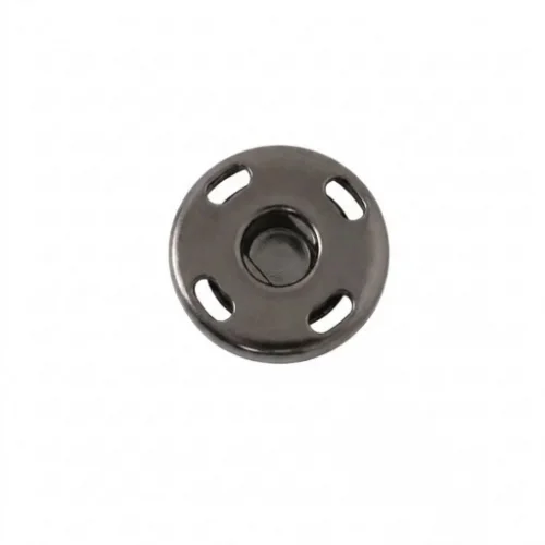 10 Mm Elde Dikme Çıtçıt Dişi Parça - Siyah Nikel*