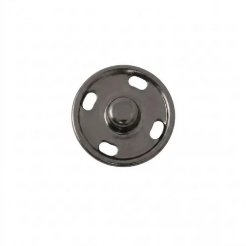 17 Mm Elde Dikme Çıtçıt Erkek Parça - Siyah Free Nikel