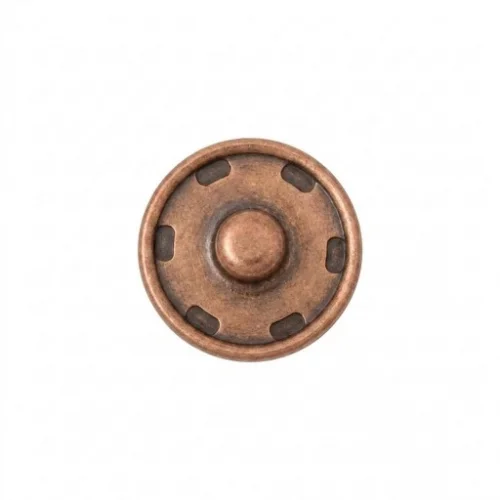 30 Mm Elde Dikme Çıtçıt Erkek Parça - Bakır Oksit