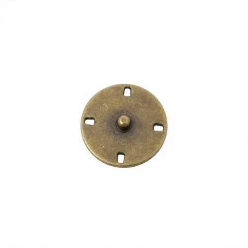 20 Mm Sewıng Snap Button Stud Part (7.5 Mm) - Antik Sarı
