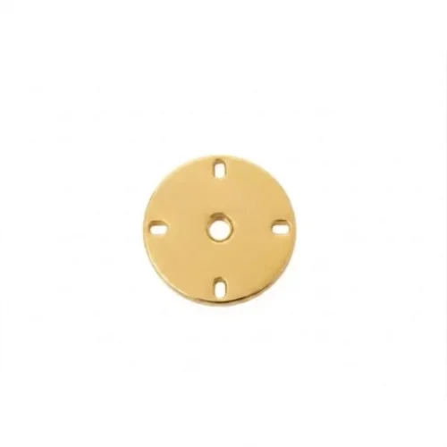 25 Mm Sewıng Snap Button Socket Part (9.5 Mm) - Sıcak Sarı Free Nikel