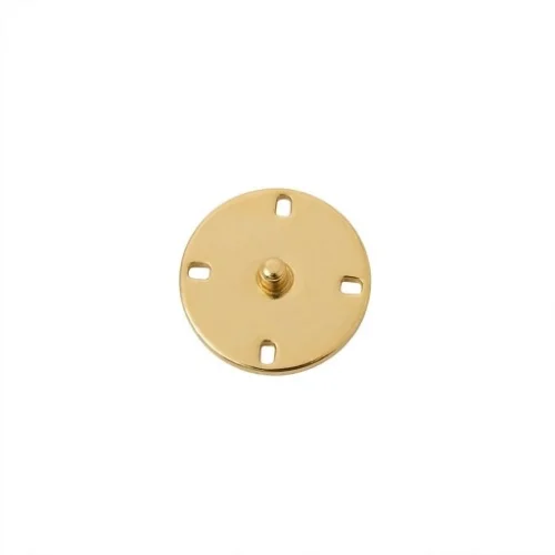 25 Mm Sewıng Snap Button Stud Part (9.5 Mm) - Sıcak Sarı Free Nikel