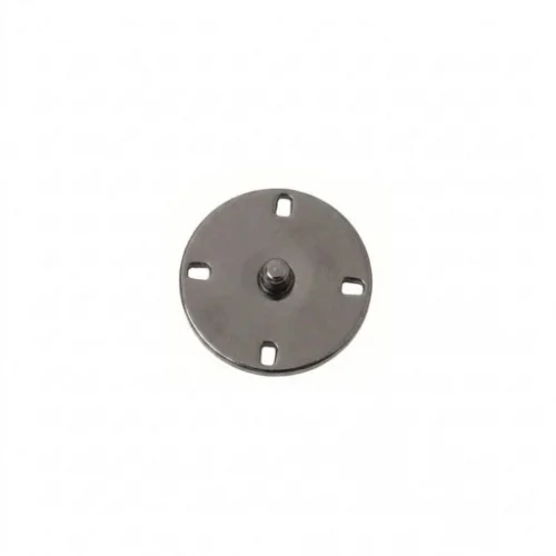28 Mm Sewıng Snap Button Stud Part (10.5 Mm) - Siyah Free Nikel