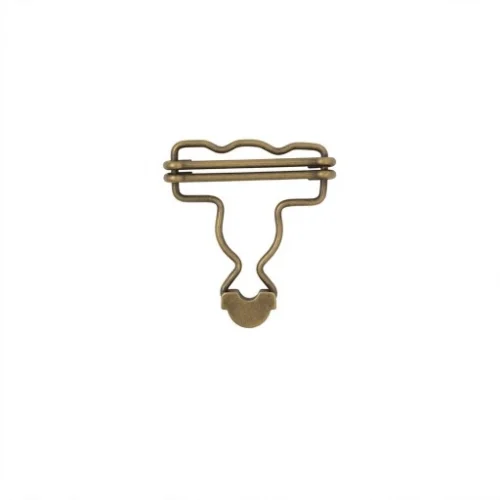 B-40 Dalgalı Salopette Buckle Wıth Double Adjustment Wıth Calassıc Head - Antik Sarı