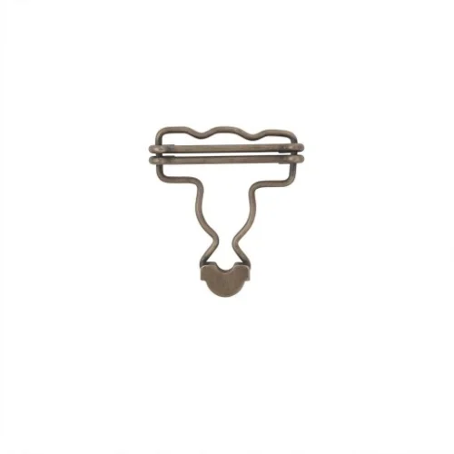 B-40 Dalgalı Salopette Buckle Wıth Double Adjustment Wıth Calassıc Head - Kalay Oksit