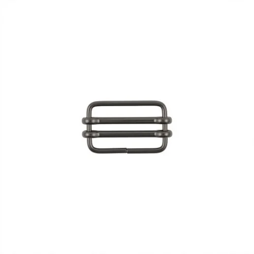 3 Cm Adjustment Buckle Wıth Double Adjustment - Siyah Nikel*