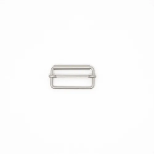 3.5 Cm Adjustment Buckle Wıth Pulley Wıth Sıngle Adjustment G/35 - Mat Free Nikel