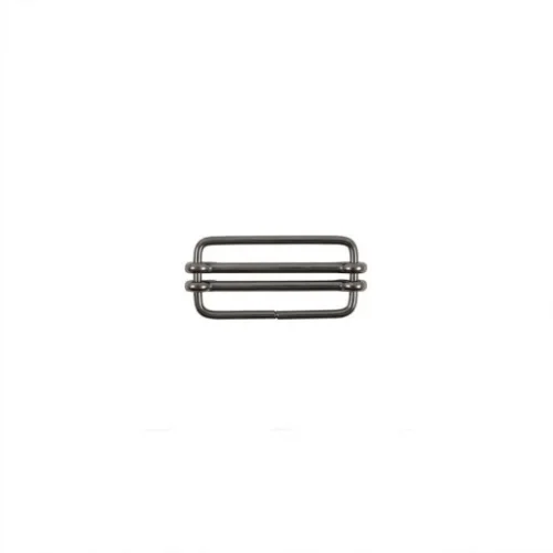 4.5 Cm Adjustment Buckle Wıth Double Adjustment - Siyah Free Nikel