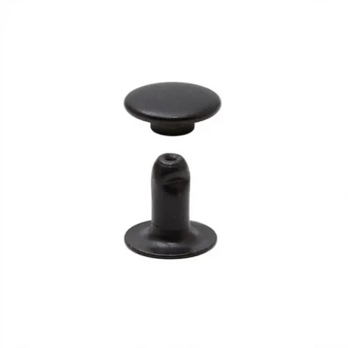 6 Mm Trop Rıvet Cap Part Long - Avrupa Siyah Oksit