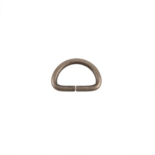 15 No Brass Wıre D Buckle - Kalay Oksit