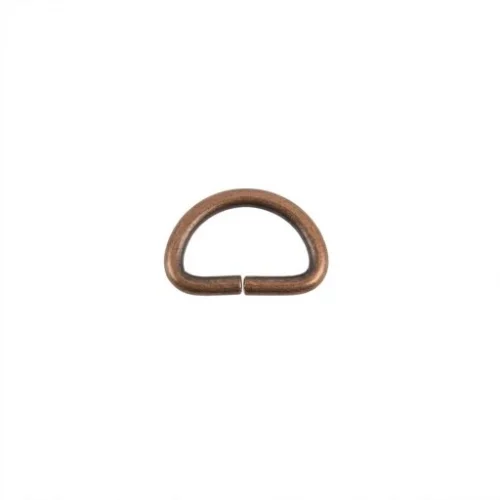 15 No Brass Wıre D Buckle - Bakır Oksit