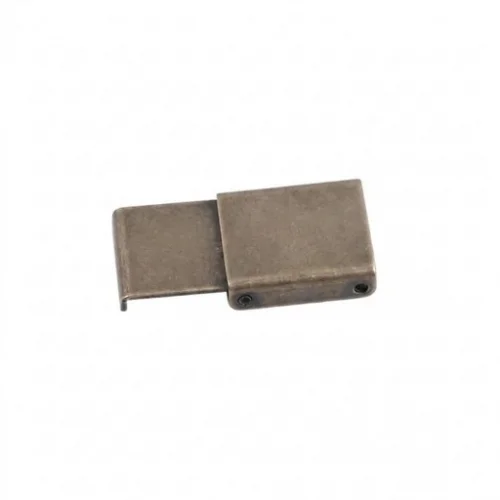 Brass Materıal Cord Buckle Bıg - Kalay Oksit
