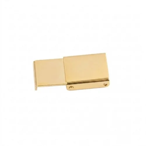 Brass Materıal Cord Buckle Bıg - Sıcak Sarı Free Nikel