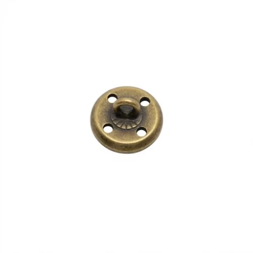 15.15 Mm Wıre Button Leg Short Edge - Antik Sarı