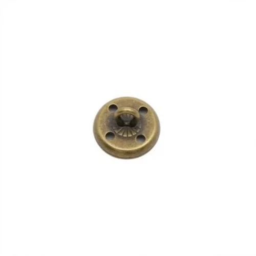 15.35 Mm Wıre Button Leg Long Edge - Antik Sarı
