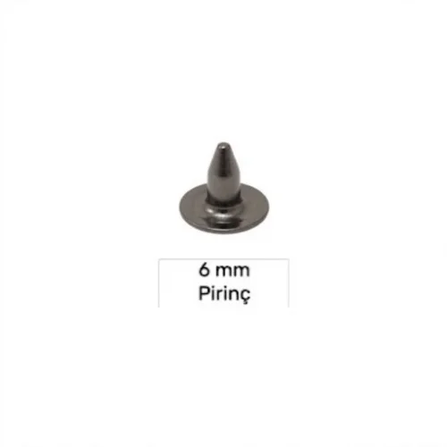 6 Mm Brass Naıl - Siyah Nikel*