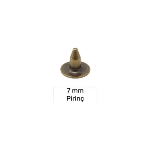 7 Mm Pirinç Çivi - Antik Sarı