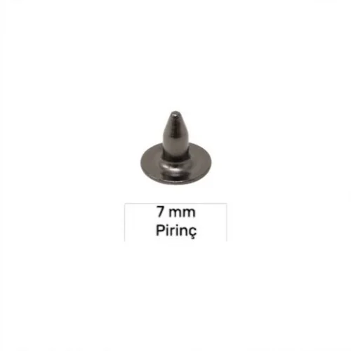 7 Mm Pirinç Çivi - Siyah Nikel*